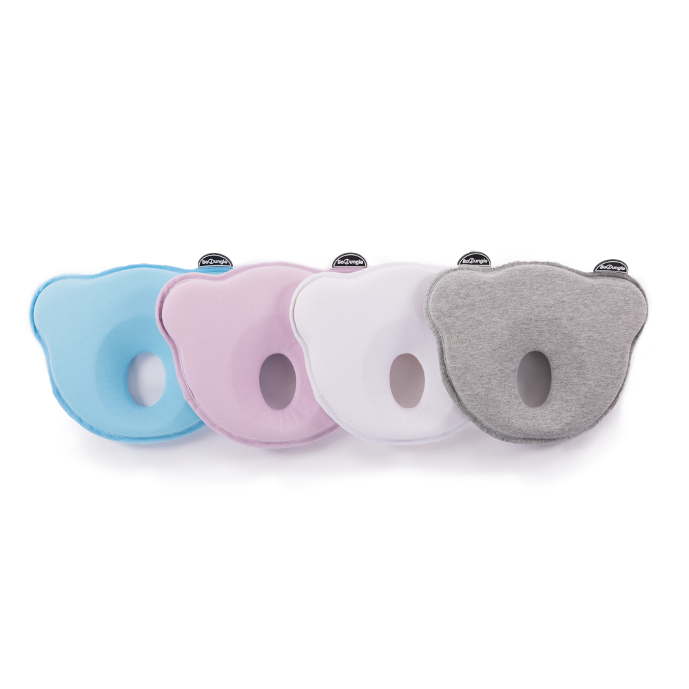 Cale tête bébé Jersey BLANC Bo Jungle