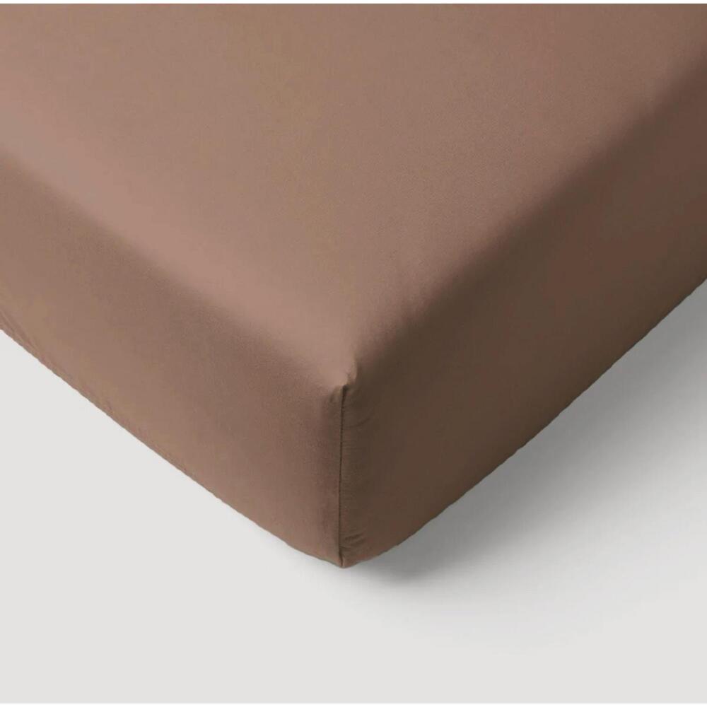 Drap-Housse Jersey MARRON Mon P'tit Dodo