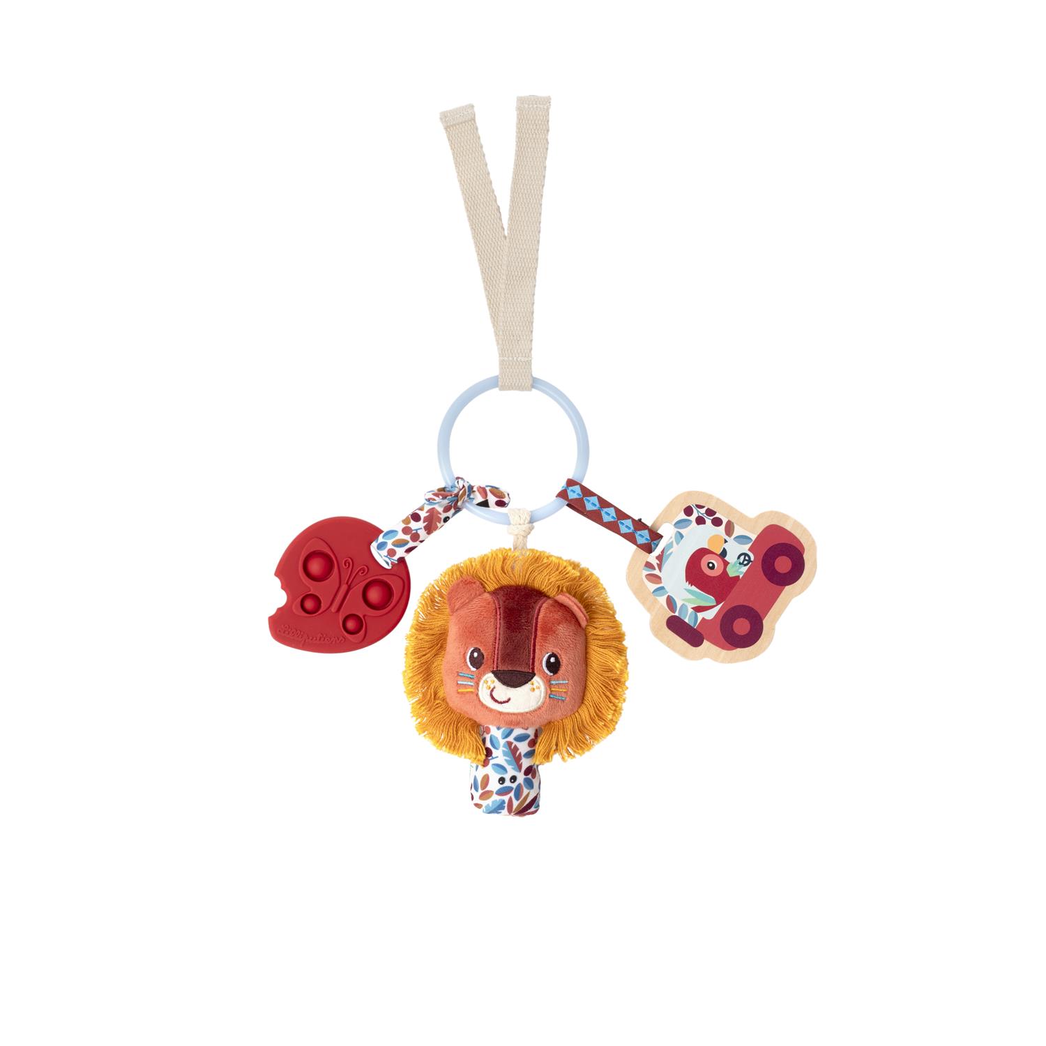 Lilliputiens - Jouet jack trousseau de clef safari MULTICOLORE Lilliputiens