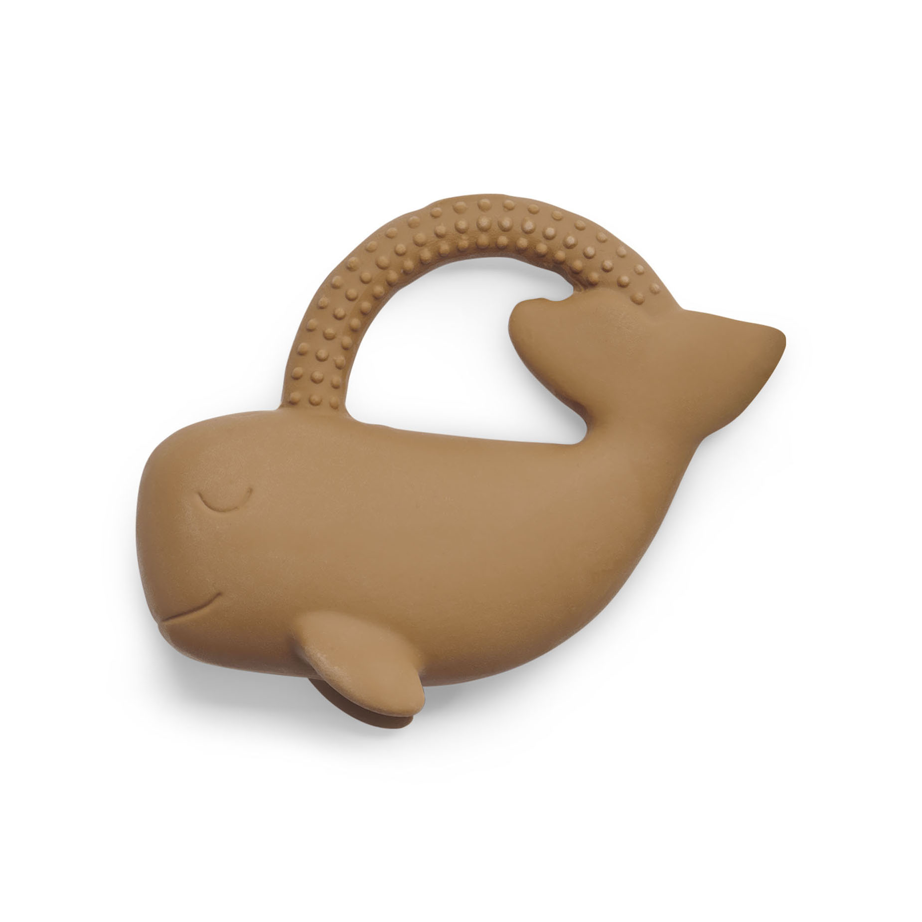 Jollein - Anneau de dentition caoutchouc MARRON Jollein