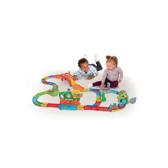 Vtech Tut tut bolides super circuit train éducatif Multicolore  Vtech Tut tut bolides super circuit train éducatif Multicolore