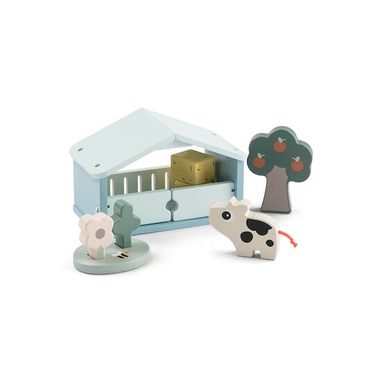 Done by Deer Ensemble de jeu Tiny farm Dotti Multicolore 