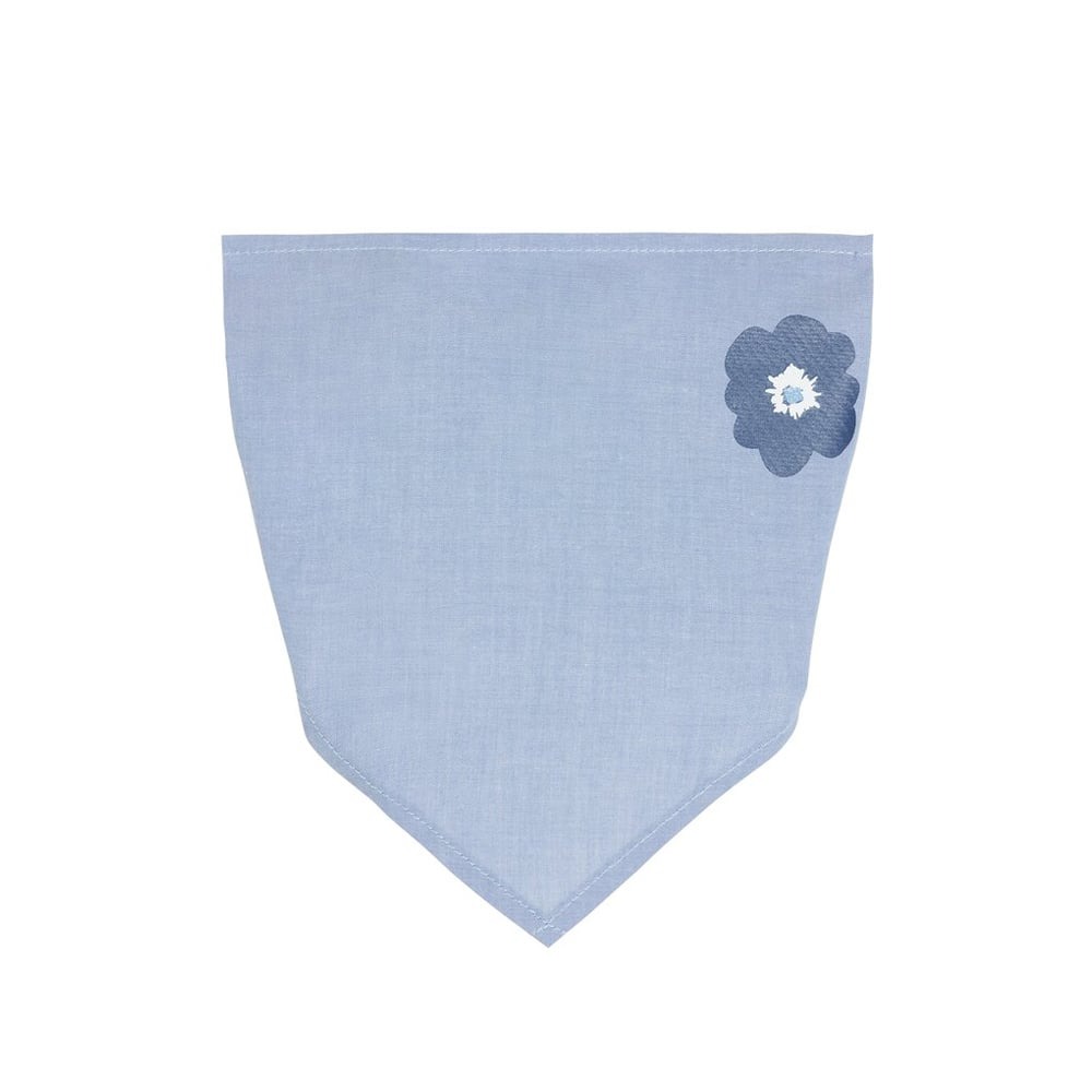 P’tit bisou - Bandeau chambray Plage BLEU P’tit bisou