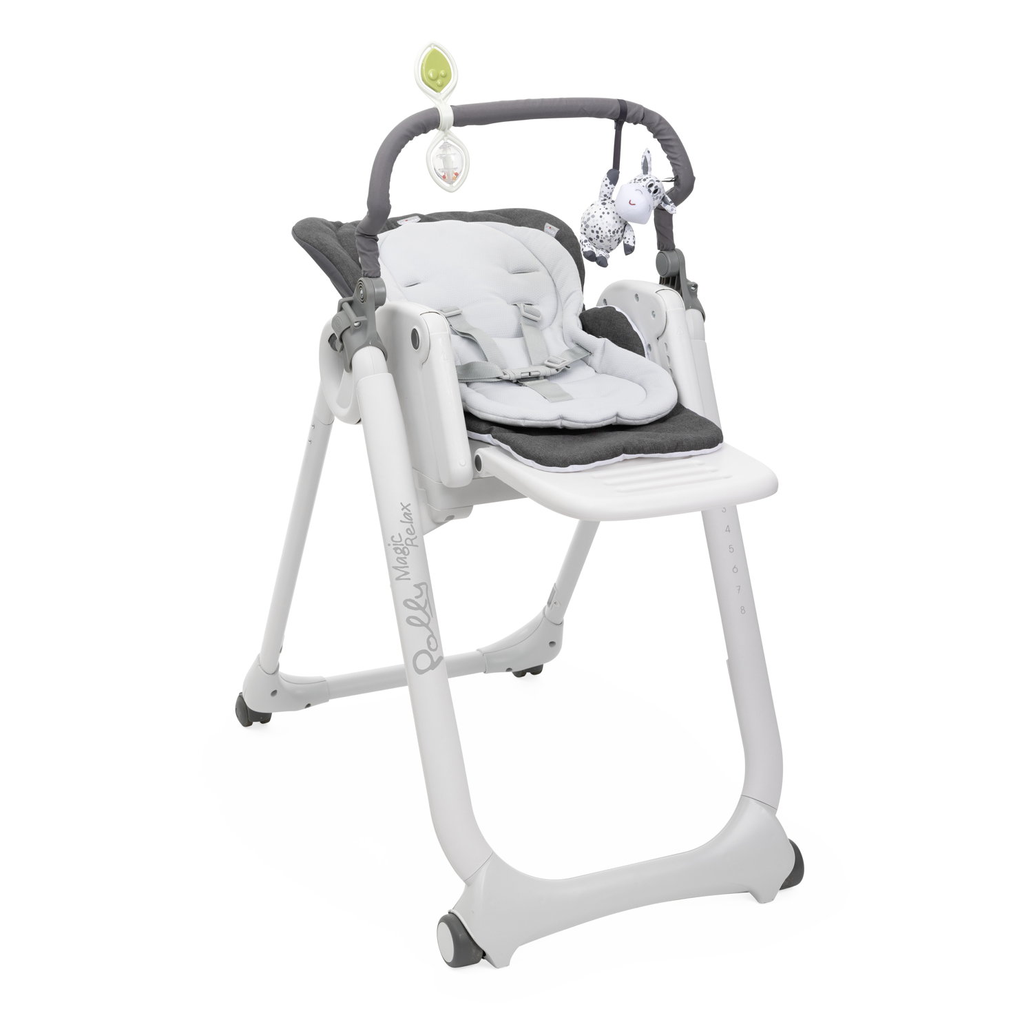 Chicco - Chaise Haute Polly Magic Relax GRIS Chicco