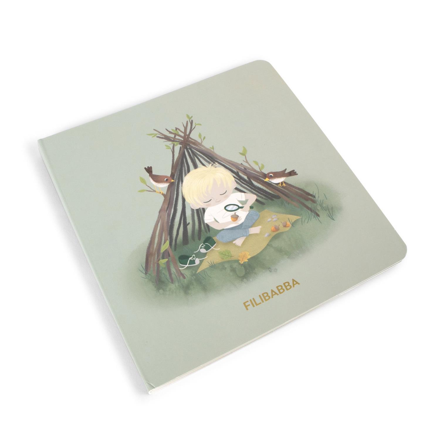Livre pour bébé La forêt MULTICOLORE Filibabba