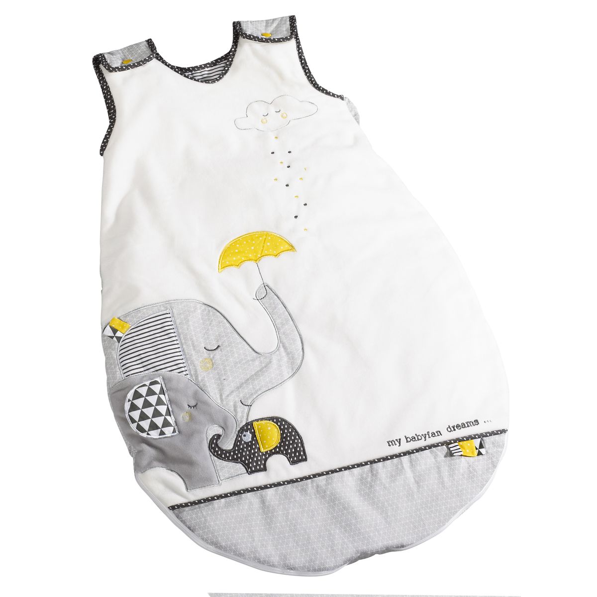 Sauthon - Gigoteuse été Babyfan GRIS Sauthon