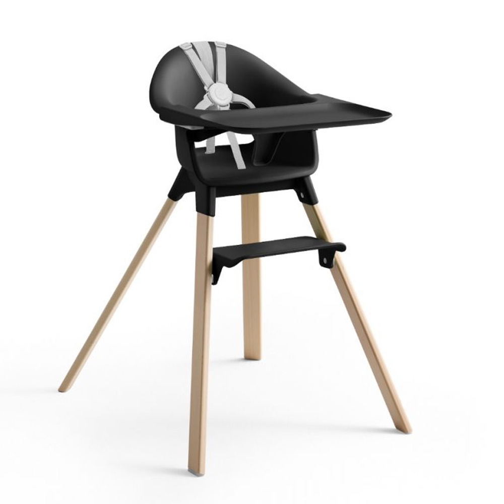 Chaise Haute évolutive Clikk NOIR Stokke