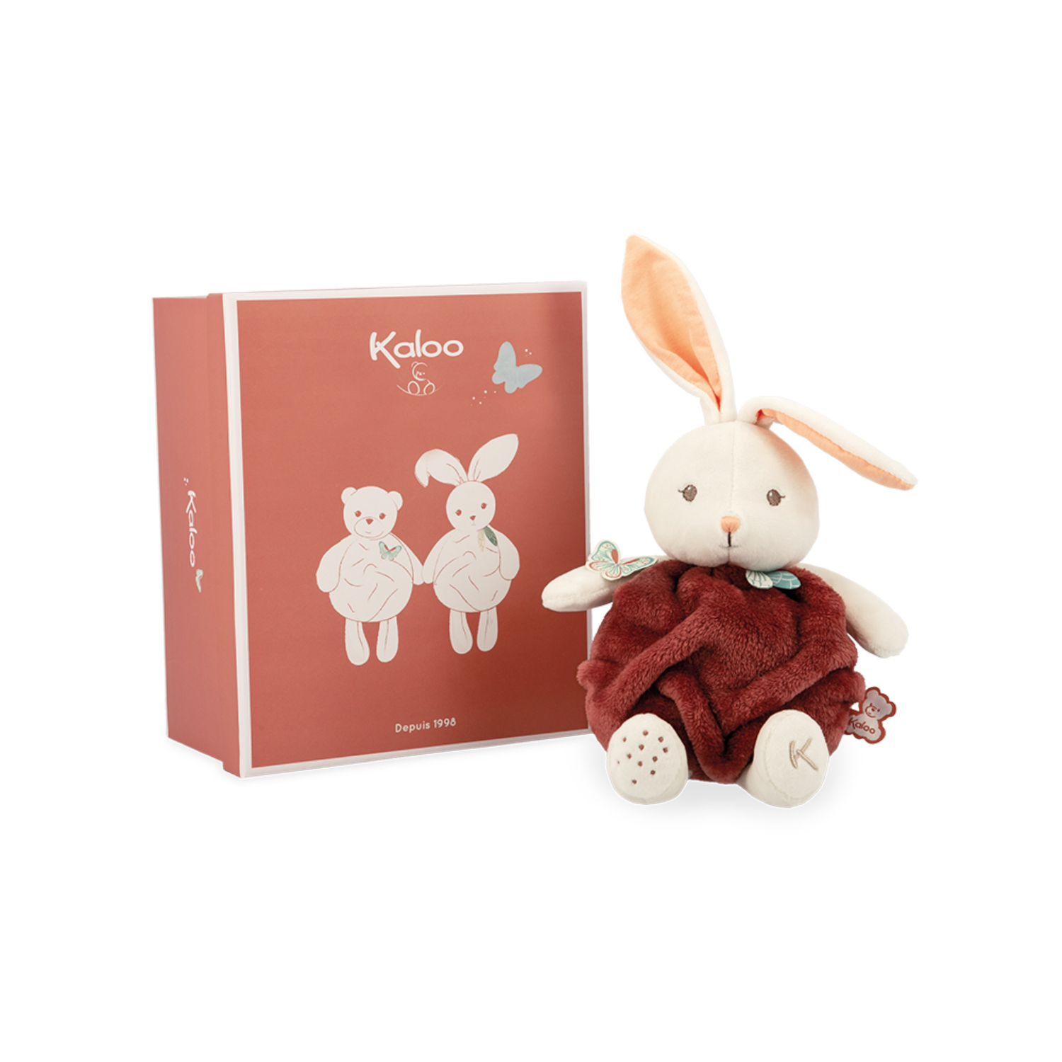 Kaloo - Bulle d'amour Lapin Cannelle MARRON Kaloo
