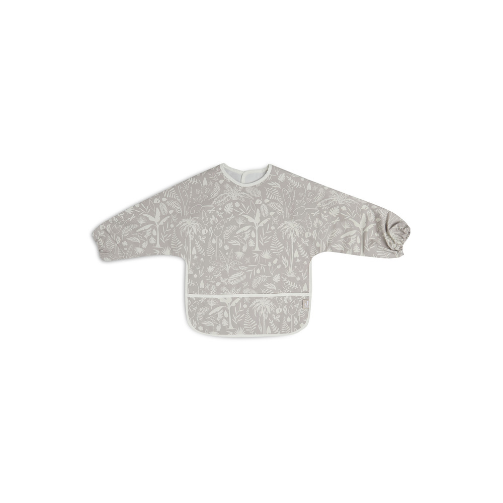 Jollein - Bavoir à manches imperméable Botanical BEIGE Jollein