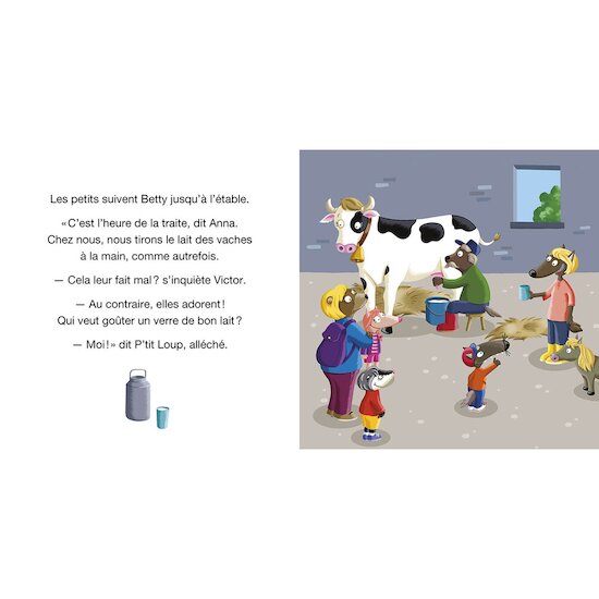 Auzou P'tit Loup visite une ferme   Auzou P'tit Loup visite une ferme