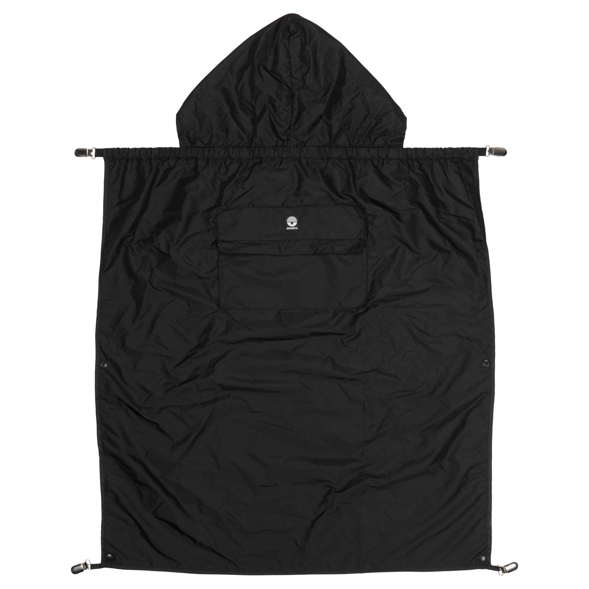 Dooky - Cape de pluie pour porte bébé NOIR Dooky