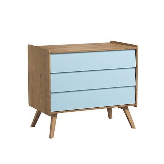 Vox Commode Vintage Bois/Bleu 