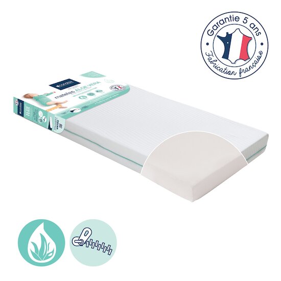 Candide Matelas aloé vera déhoussable   Candide Matelas aloé vera déhoussable