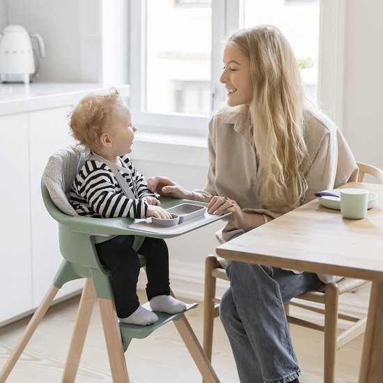 Stokke Set de table Ezpz pour chaise Clikk Soft Grey  Stokke Set de table Ezpz pour chaise Clikk Soft Grey