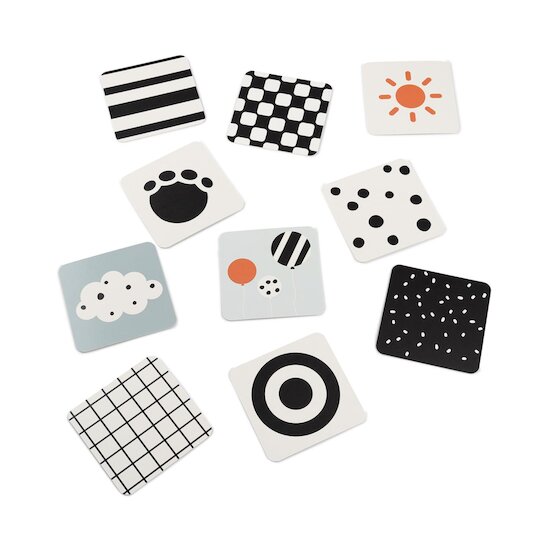 Done by Deer Cartes aux motifs contrastés lot de 10 Elphee Multicolore  Done by Deer Cartes aux motifs contrastés lot de 10 Elphee Multicolore