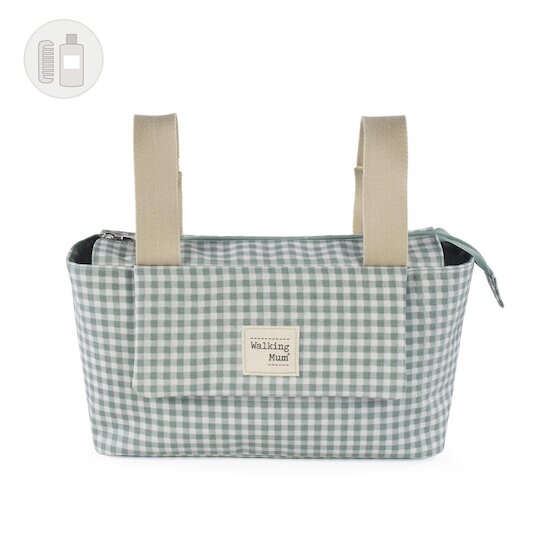 Walking Mum Sac Organisateur I Love Vichy Vert 