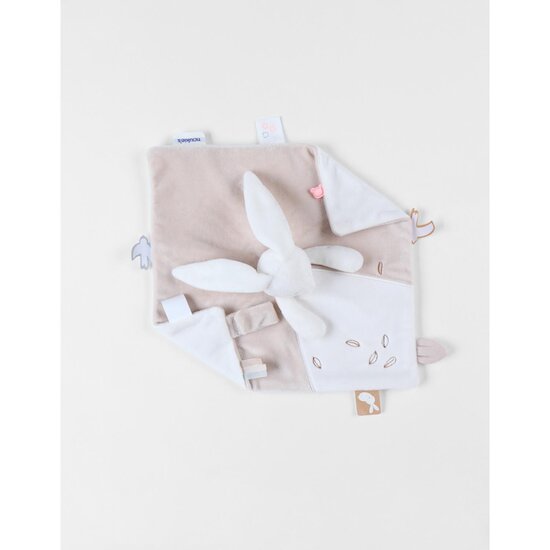 Noukie's Doudou Bali & Moka Snow Ecru  Noukie's Doudou Bali & Moka Snow Ecru