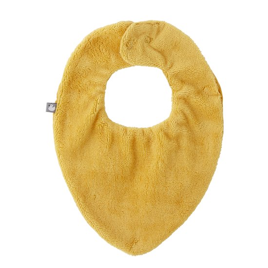 BB&Co Bavoir bandana bambou / gaze Moutarde  BB&Co Bavoir bandana bambou / gaze Moutarde