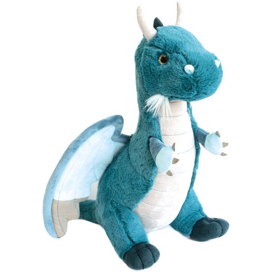 Histoire d'Ours Peluche Dragon Vert 40 cm
