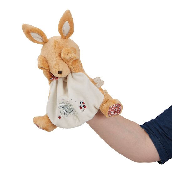 Kaloo Doudou marionnette Lapin Marron  Kaloo Doudou marionnette Lapin Marron