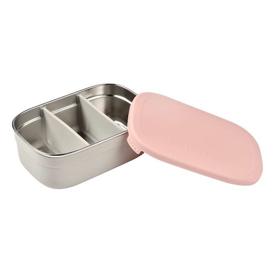 Béaba Boîte repas rose poudré  Béaba Boîte repas rose poudré