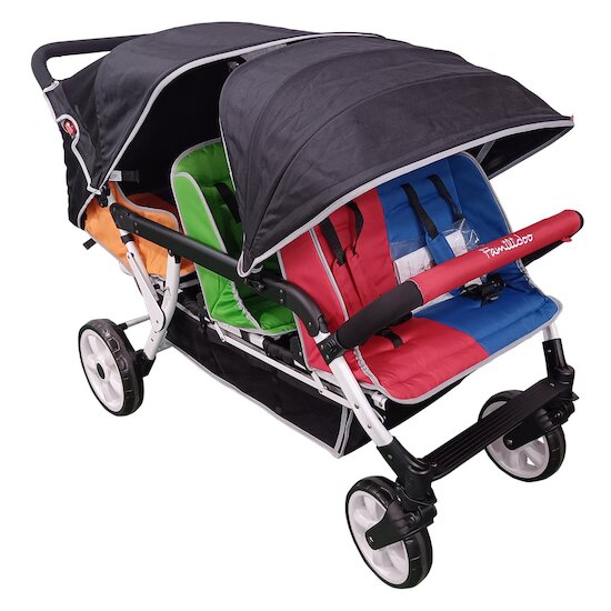 Familidoo Poussette 6 places Multicolore 