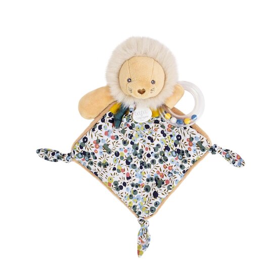 Doudou & Compagnie Doudou Hochet lion boh'aime Boh'aime Jaune 