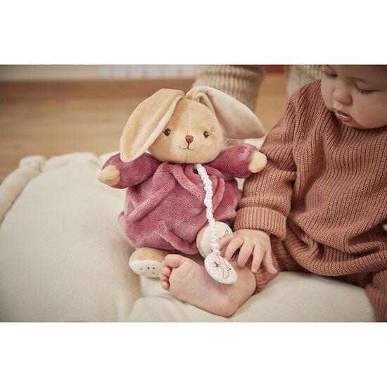 Kaloo Peluche musicale Patapouf Lapin Rouge  Kaloo Peluche musicale Patapouf Lapin Rouge