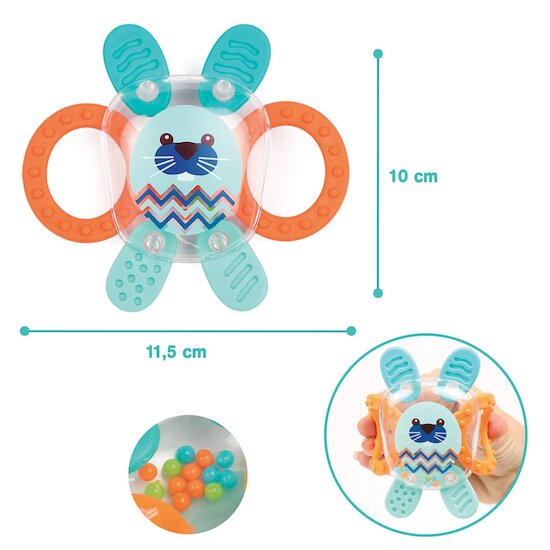 Ludi Hochet Lapin Multicolore 6 mois