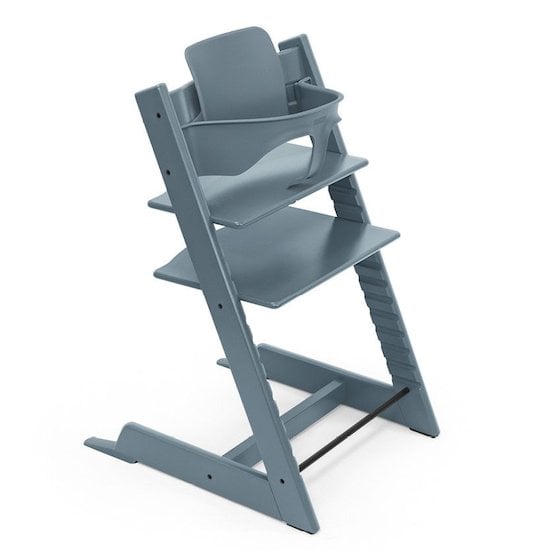 Chaise haute évolutive 2 hauteurs TopSeat - gris, Puériculture