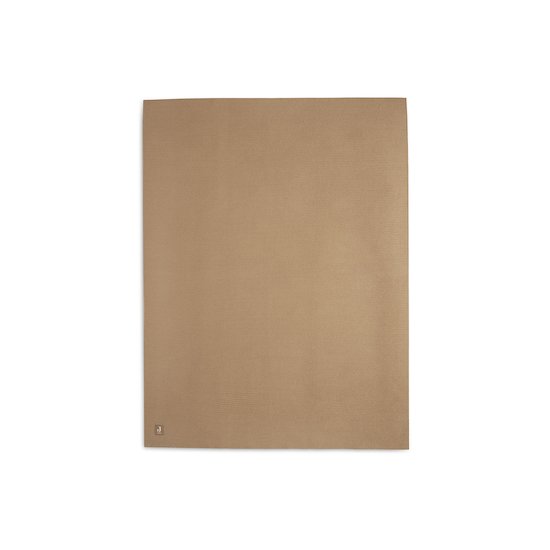 Jollein Couverture Lit Bébé basic knit fleece Biscuit  Jollein Couverture Lit Bébé basic knit fleece Biscuit