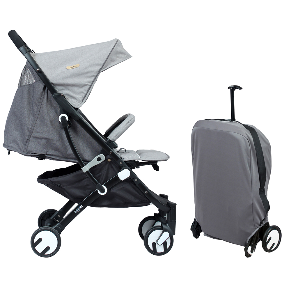poussette canne double looping black emotion
