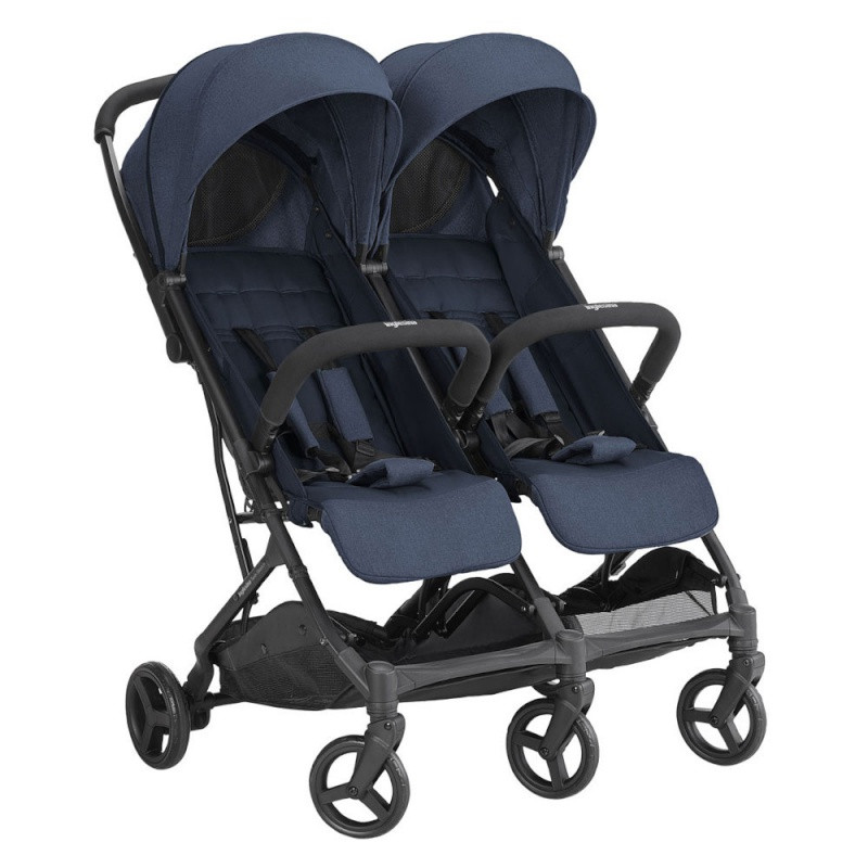 Poussette Double Twin Sketch BLEU Inglesina
