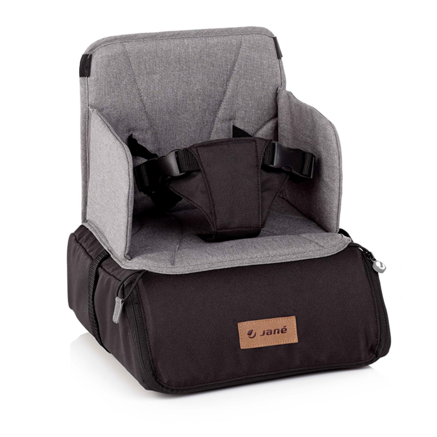 Jané - Sac à langer/Réhausseur Booster NOIR Jané