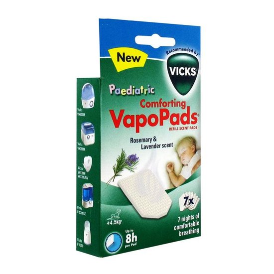 Tablettes VapoPads Lavande & Romarin (par 7), Vicks de Vicks