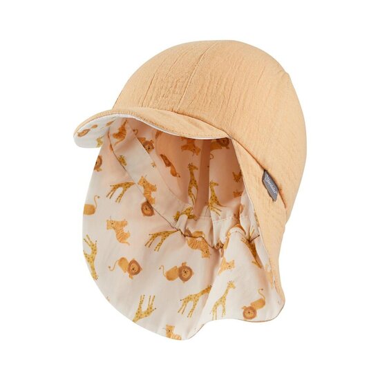 Sterntaler Casquette garçon réversible Giraffen Naturel  Sterntaler Casquette garçon réversible Giraffen Naturel