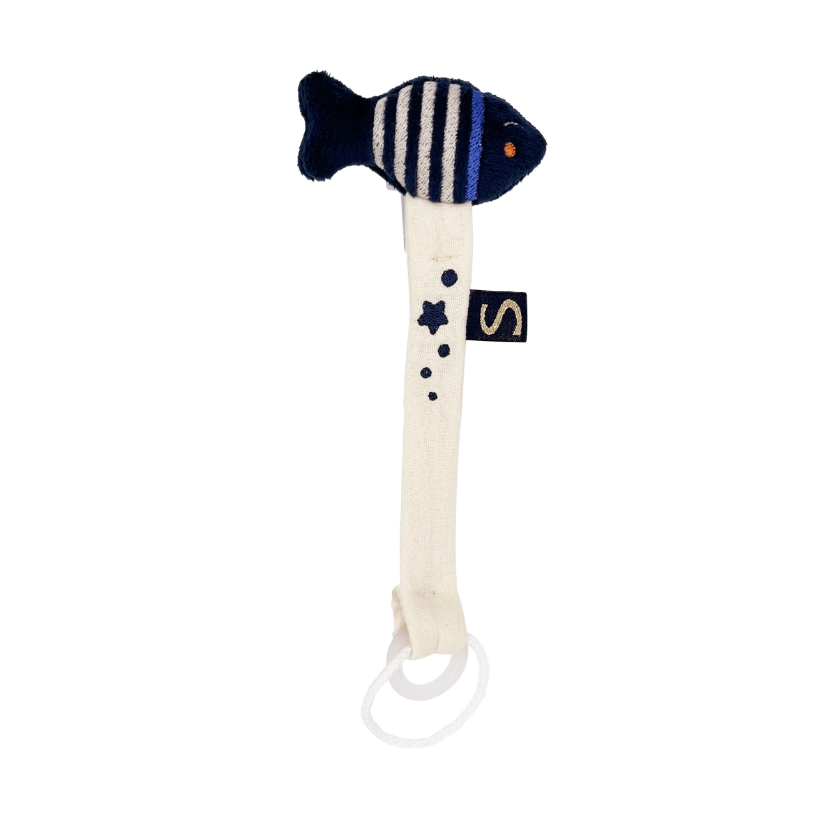 Sauthon - Attache sucette Baby Sailor BLEU Sauthon