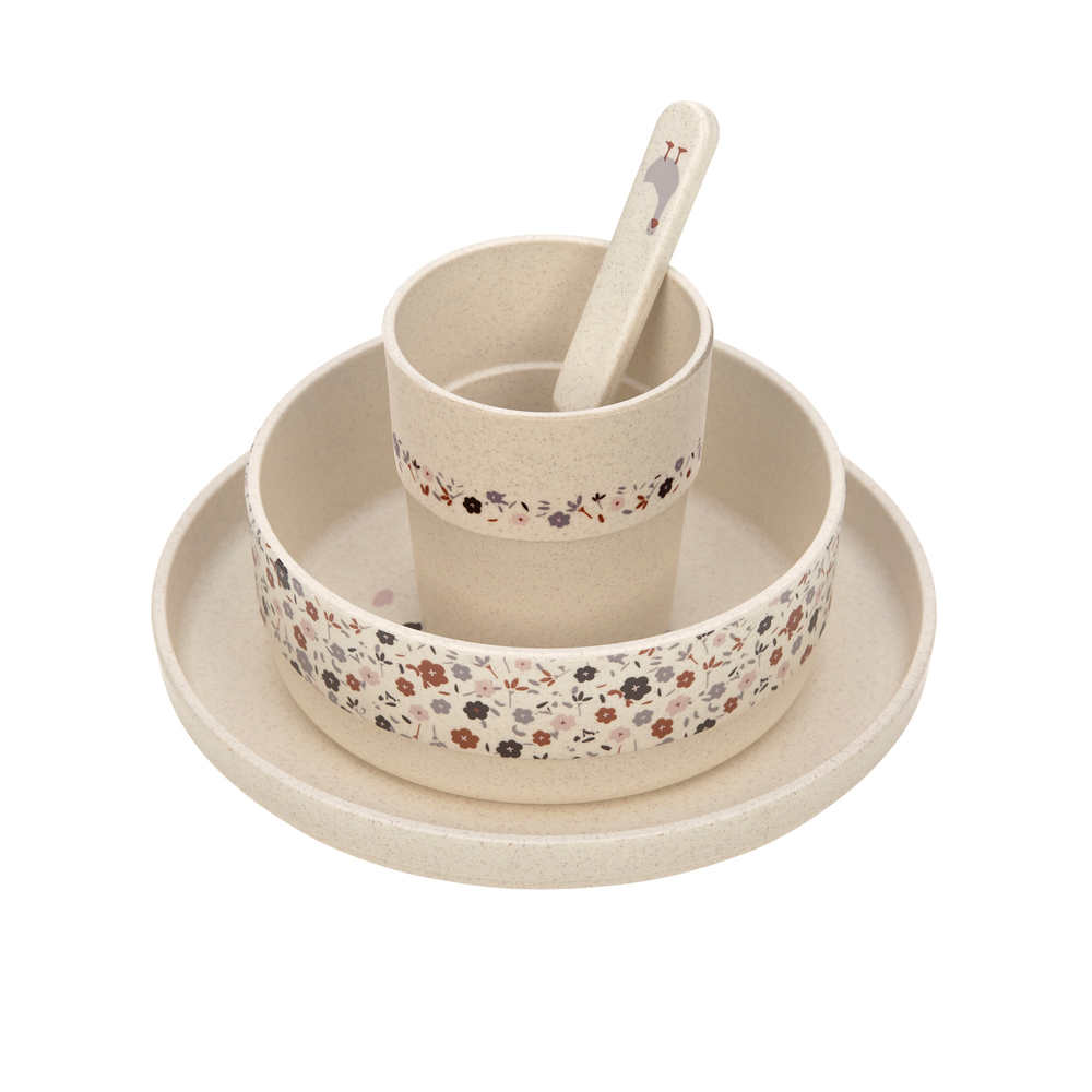 Lässig - Coffret repas Tiny Farmer BEIGE Lässig