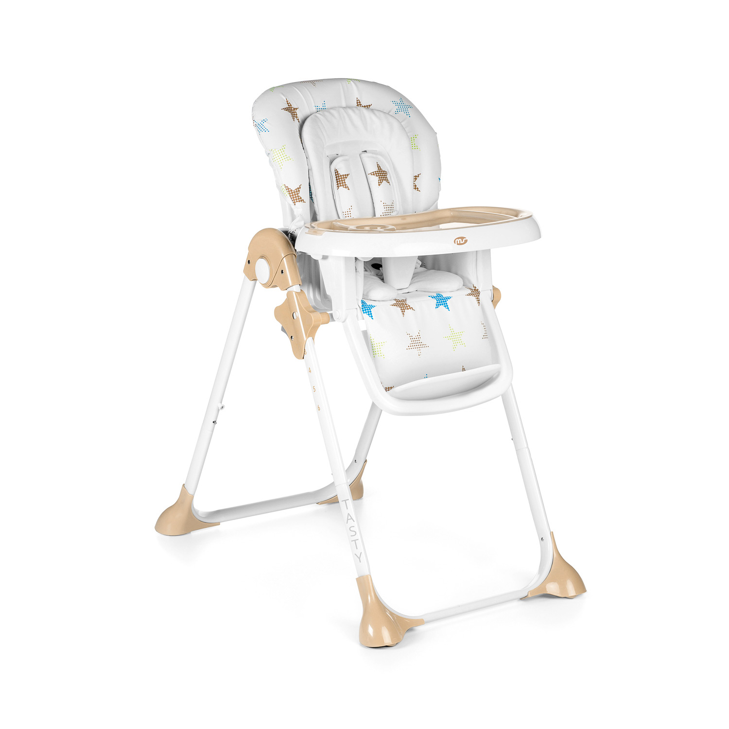 Chaise Haute avec réducteur Tasty Eco BEIGE MS Innovaciones