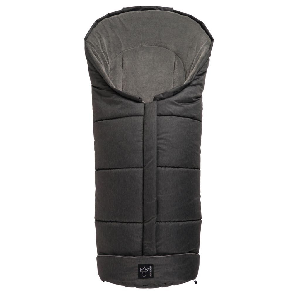 Chancelière Jooy Melange Microfleece NOIR Kaiser Baby