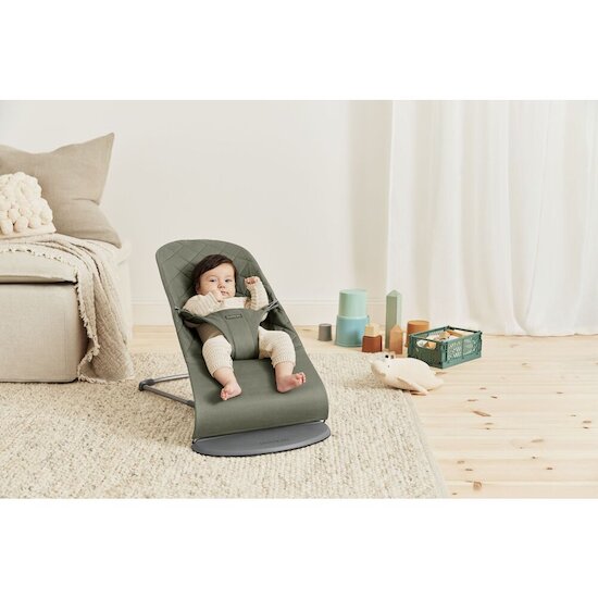 BabyBjörn Transat Bliss Coton Vert foncé  BabyBjörn Transat Bliss Coton Vert foncé