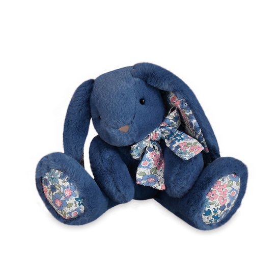 Histoire d'Ours Copain câlin Lapin Bleu 25 cm