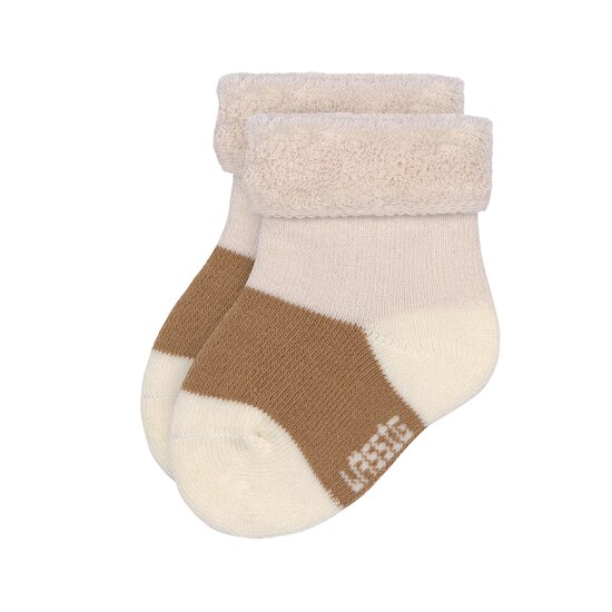 Lässig 3 chaussettes Terry GOTS Rose/Caramel  Lässig 3 chaussettes Terry GOTS Rose/Caramel
