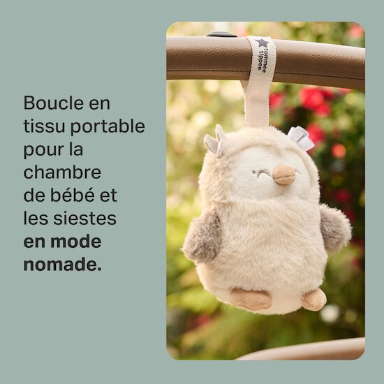 Tommee Tippee Mini peluche aide au sommeil  Chouette  Tommee Tippee Mini peluche aide au sommeil  Chouette