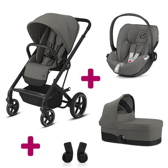 Pack Poussette Trio Balios S Lux Coque Cloud Z I Size Adaptateurs Nacelle S Cybex De Cybex