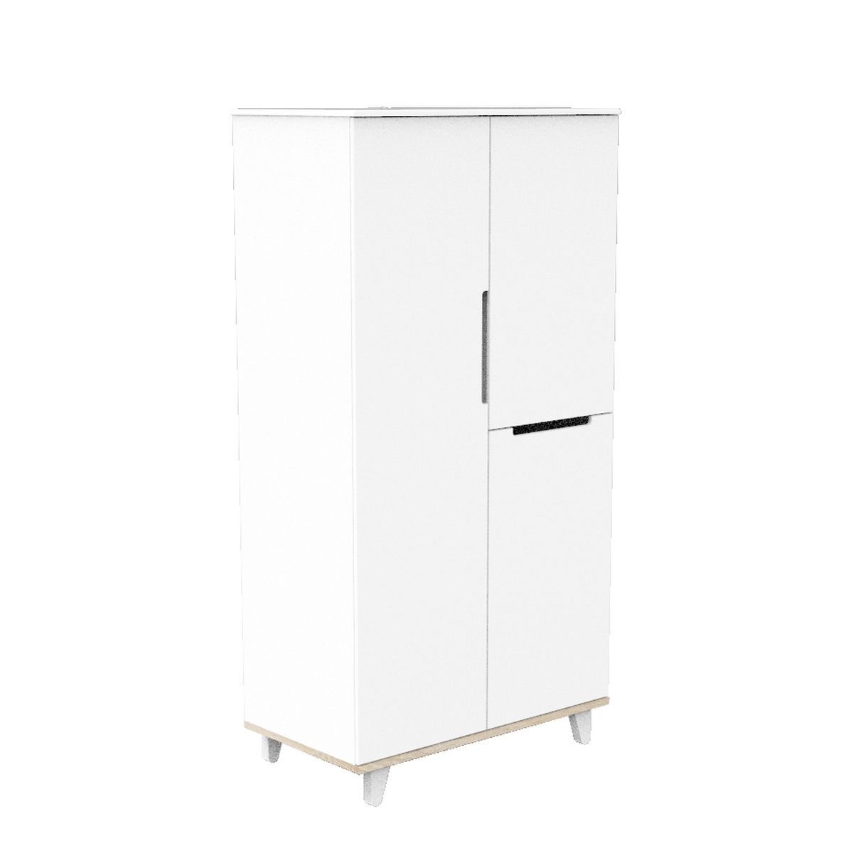 Armoire Baltic 3 portes BLANC Sauthon