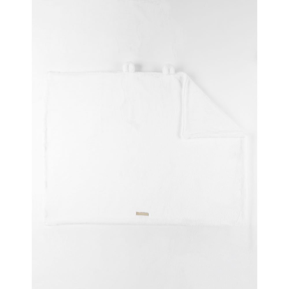 Couverture fausse fourrure M&M23 BEIGE Noukie's