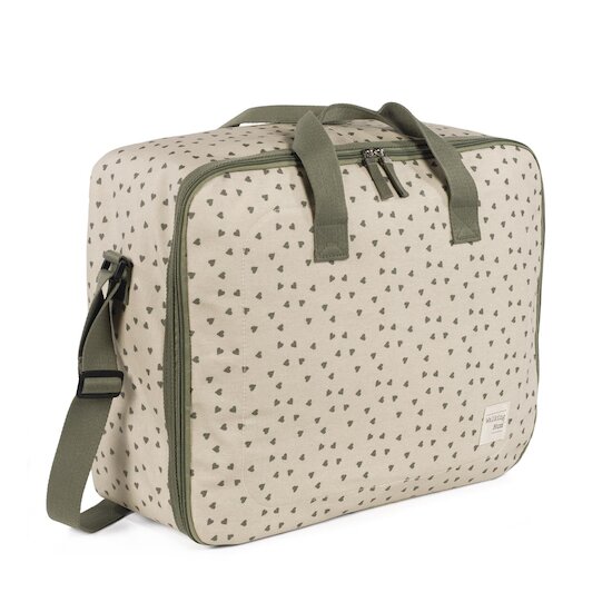 Walking Mum Valise Coeurs Poppy Mousse  Walking Mum Valise Coeurs Poppy Mousse