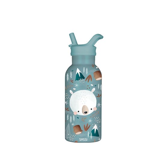 Sassi Junior Gourde en inox Isotherme Munchy The Bear  350 ml 