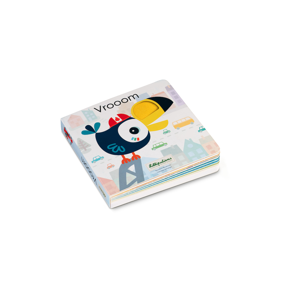 Vrooom Livre tactile et sonore MULTICOLORE Lilliputiens